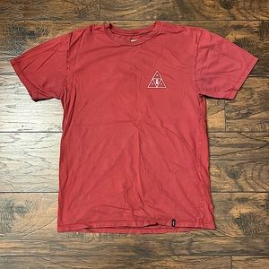 HUF Red Floral T-shirt